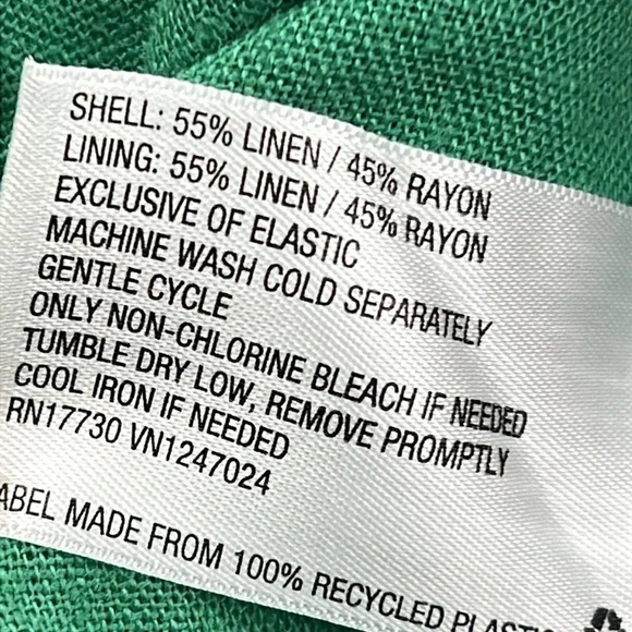 Universal Thread Linen Tie Front Cropped Adjustable Straps Tank Top Size XXL NWT - Picture 9 of 11